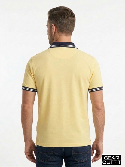Men Panel Polo Shirt